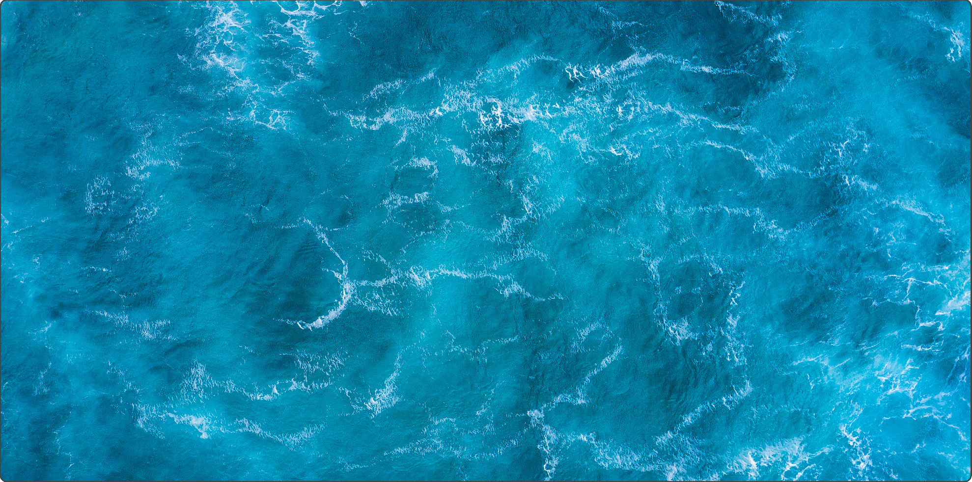 TLAMA games Herní podložka (playmat) 120 x 90 cm (4'x3') - různé motivy Varianta: Ocean (oceán) (neoprenová, obšitá, playmat)