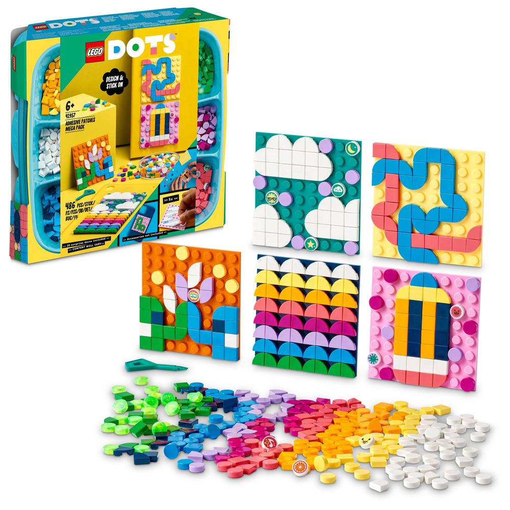 LEGO® Mega balení nalepovacích záplat 41957 Obrázek