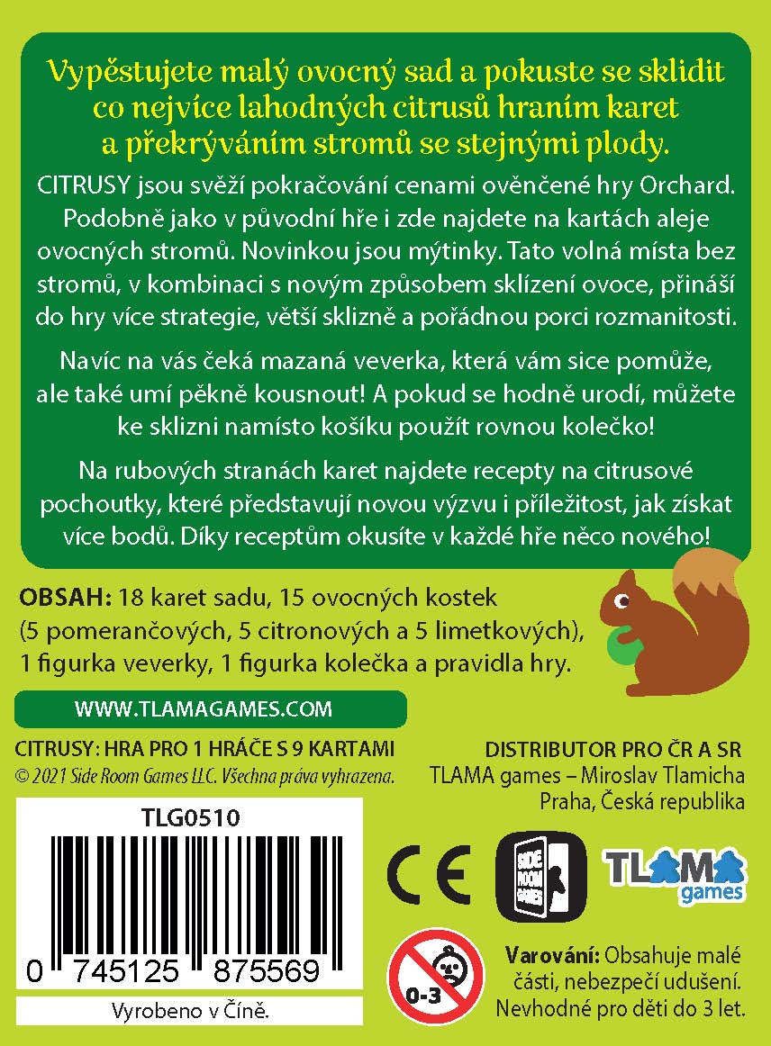 TLAMA games Citrusy Obrázek