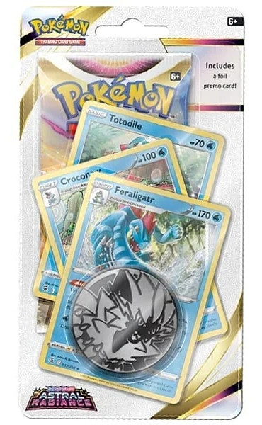 Nintendo Pokémon - Astral Radiance Premium Check Lane Blister Varianta: Feraligatr