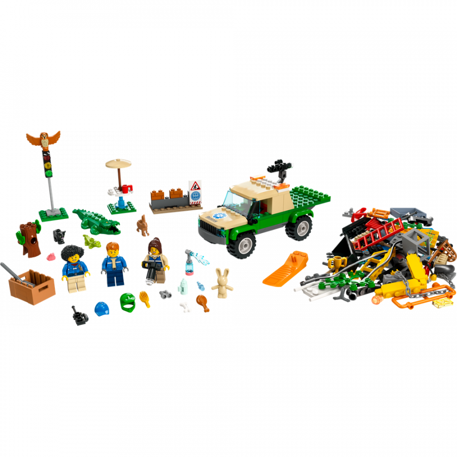 LEGO® Záchranné mise v divočině 60353 Obrázek
