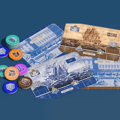 TLAMA games Lisboa Deluxe Kickstarter edice CZ+EN Obrázek