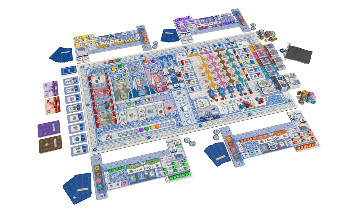 TLAMA games Lisboa Deluxe Kickstarter edice CZ+EN Obrázek