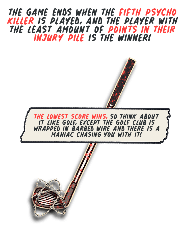 Escape Tabletop Games Psycho Killer Obrázek