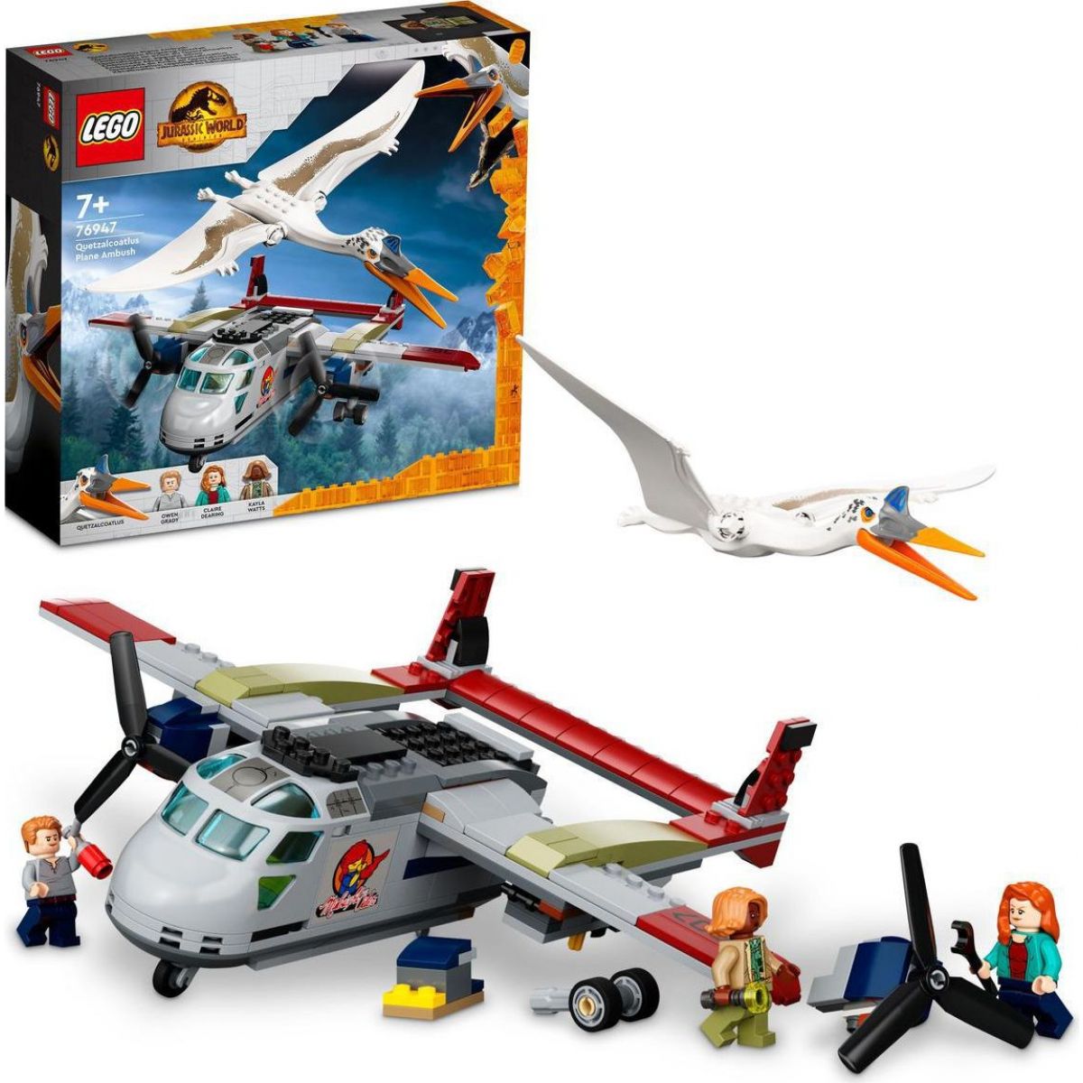 LEGO® Quetzalcoatlus – přepadení letadla 76947