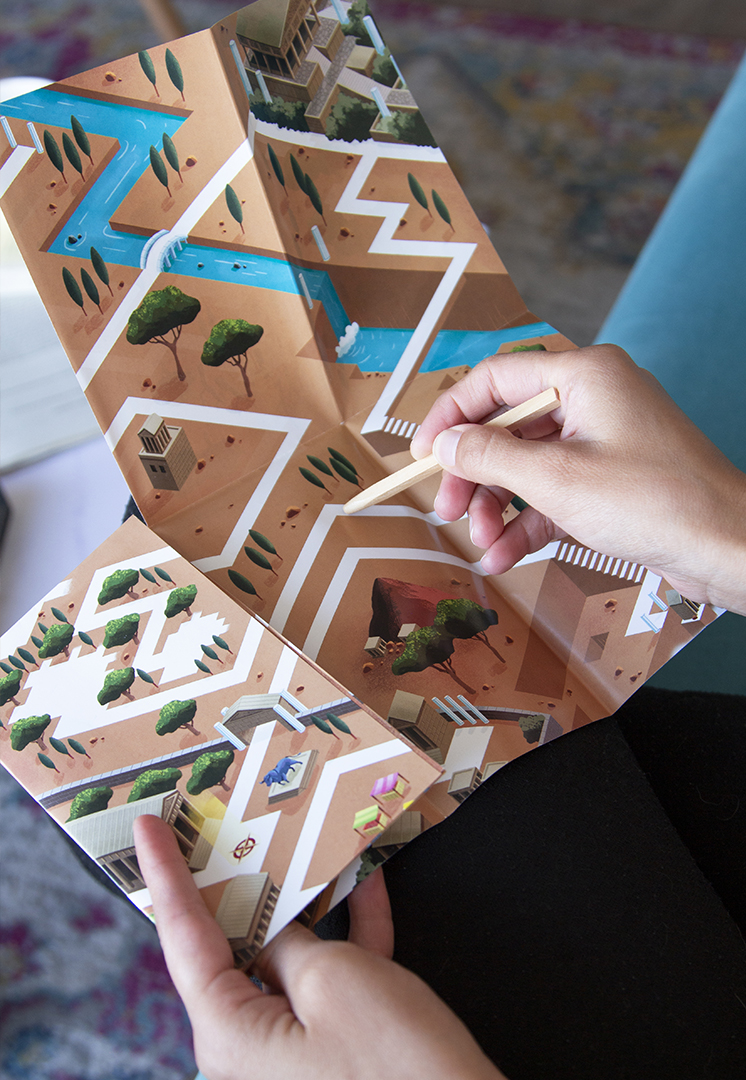 TLAMA games Mazescape: Labyrint Obrázek