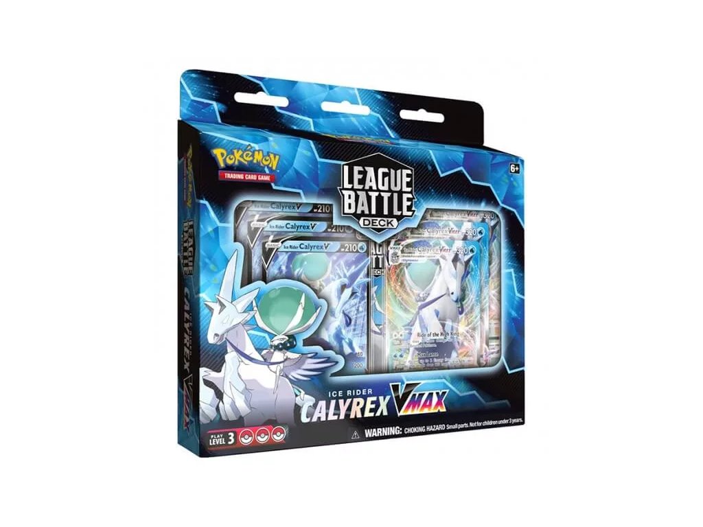 Levně Nintendo Pokémon TCG: Rider Calyrex VMAX League Battle Deck Barva: Modrá