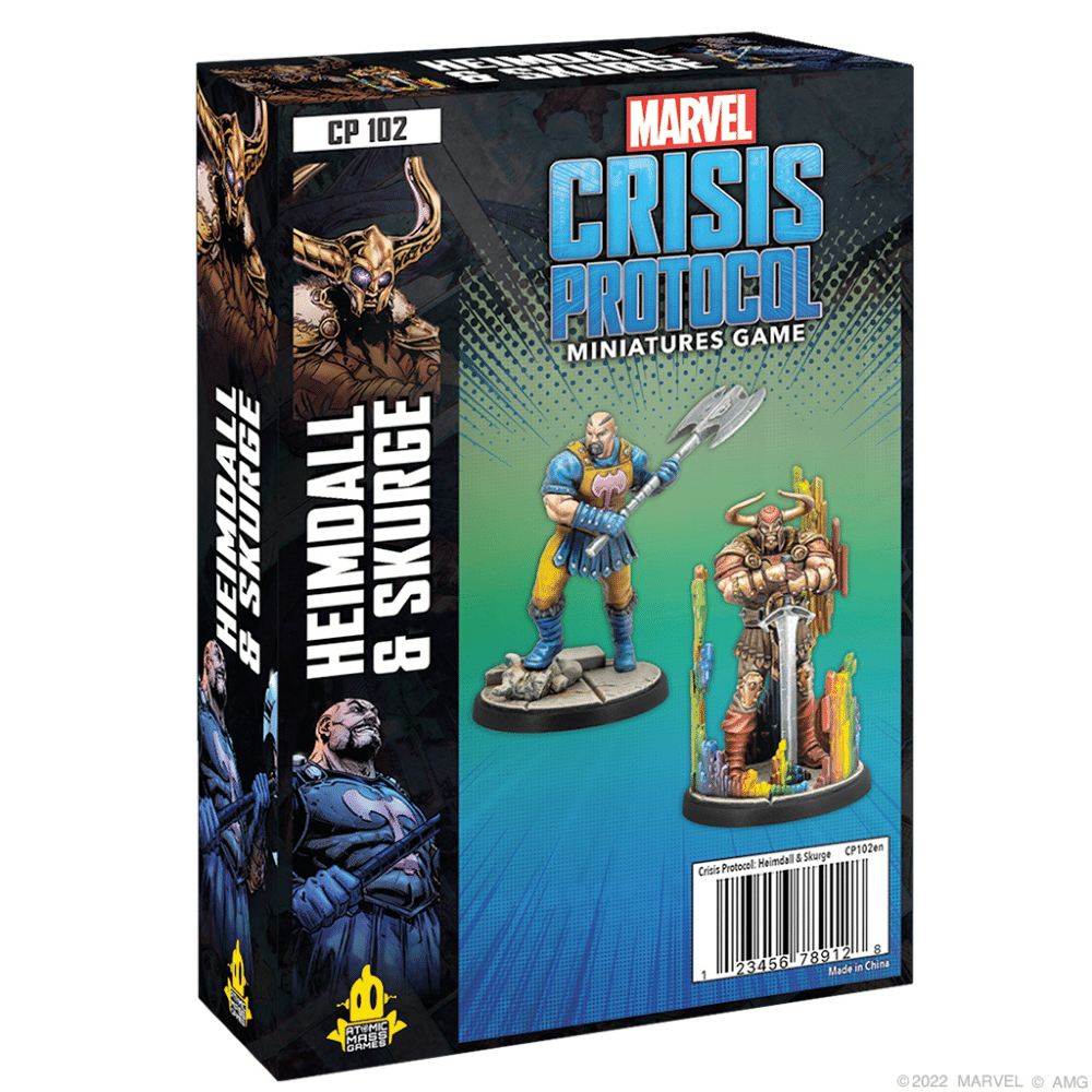 Atomic Mass Games Marvel Crisis Protocol: Heimdall & Skurge