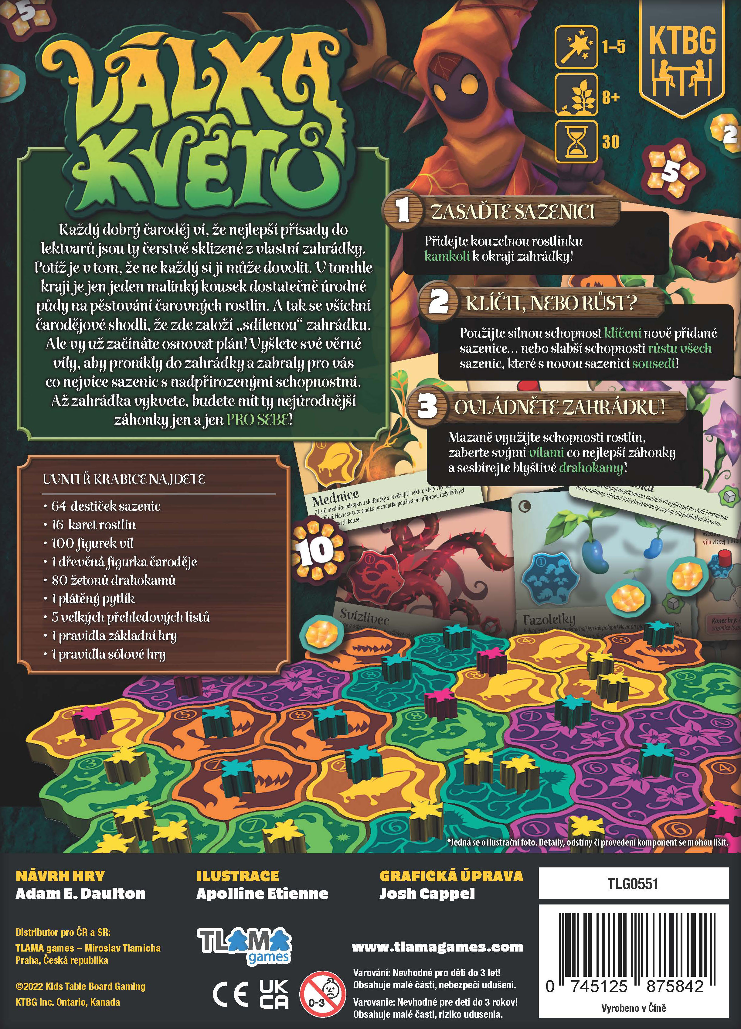 TLAMA games Válka květů Deluxe Obrázek