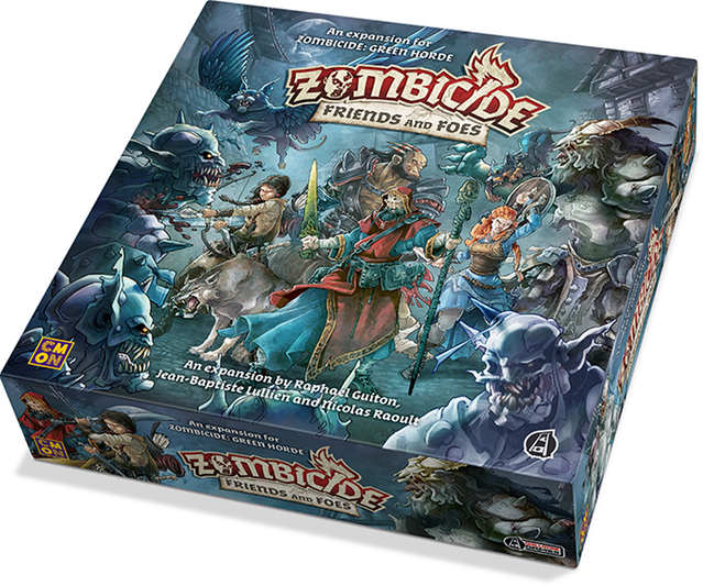 Cool Mini Or Not Zombicide: Friends and Foes (2. velké rozšíření)