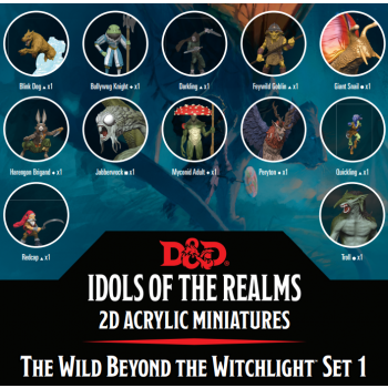 WizKids D&D Idols of the Realms: The Wild Beyond The Witchlight : 2D Set 1