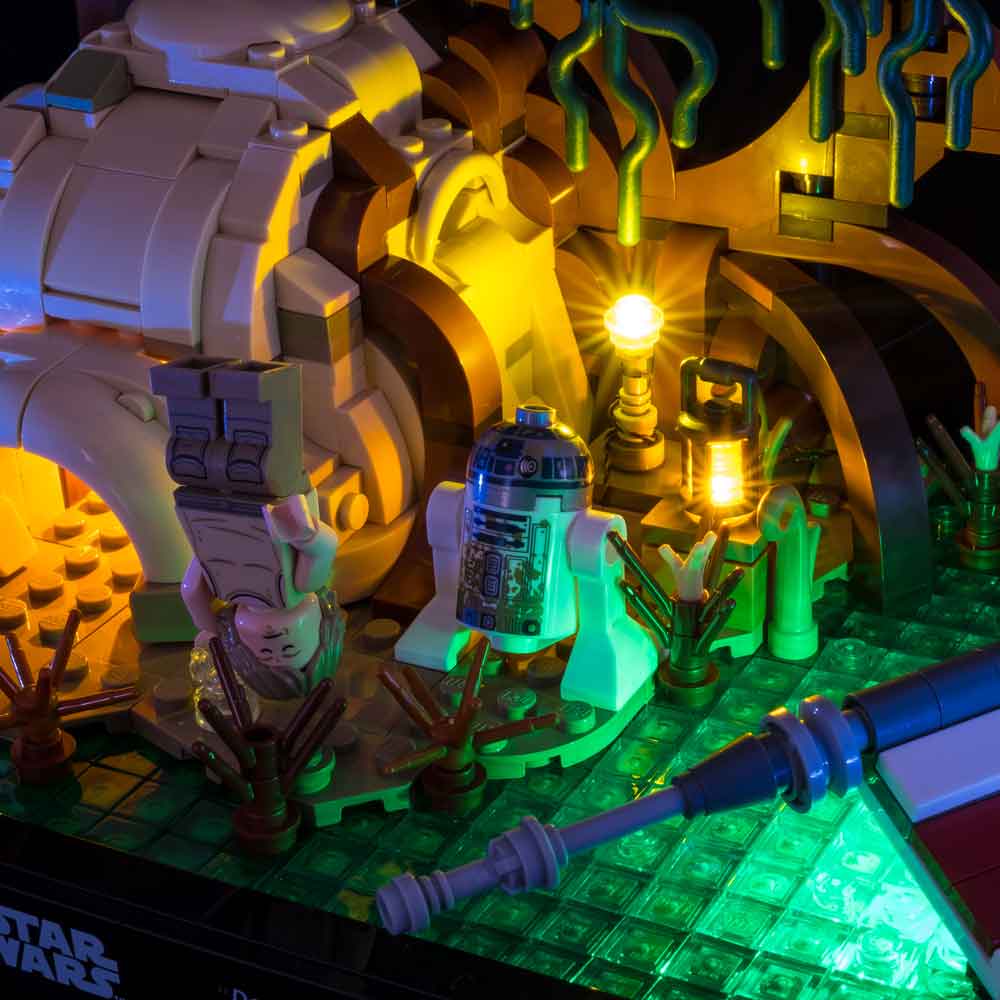 Light my Bricks Sada světel - LEGO Dagobah Jedi Training Diorama 75330 Obrázek