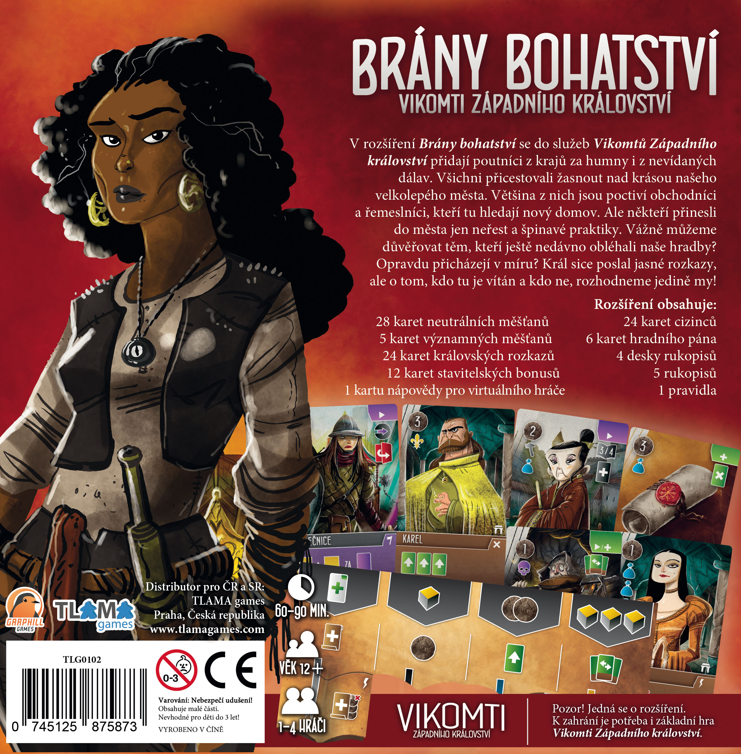 TLAMA games Vikomti Západního království: Brány bohatství Obrázek