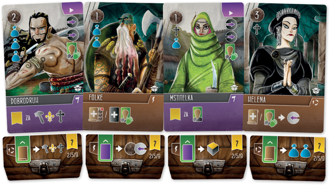 TLAMA games Vikomti Západního království: Sběratelská krabice Obrázek