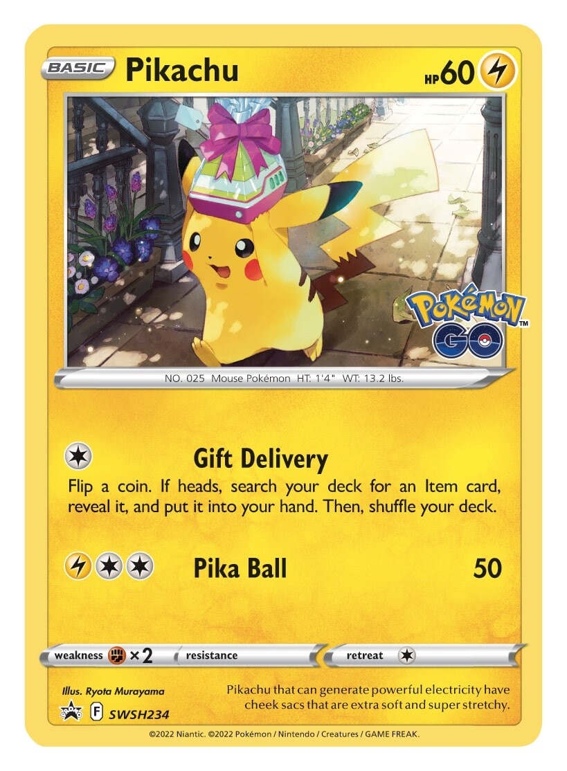 Nintendo Pokémon - Pokemon GO Gift Tin Varianta: Pikachu Obrázek