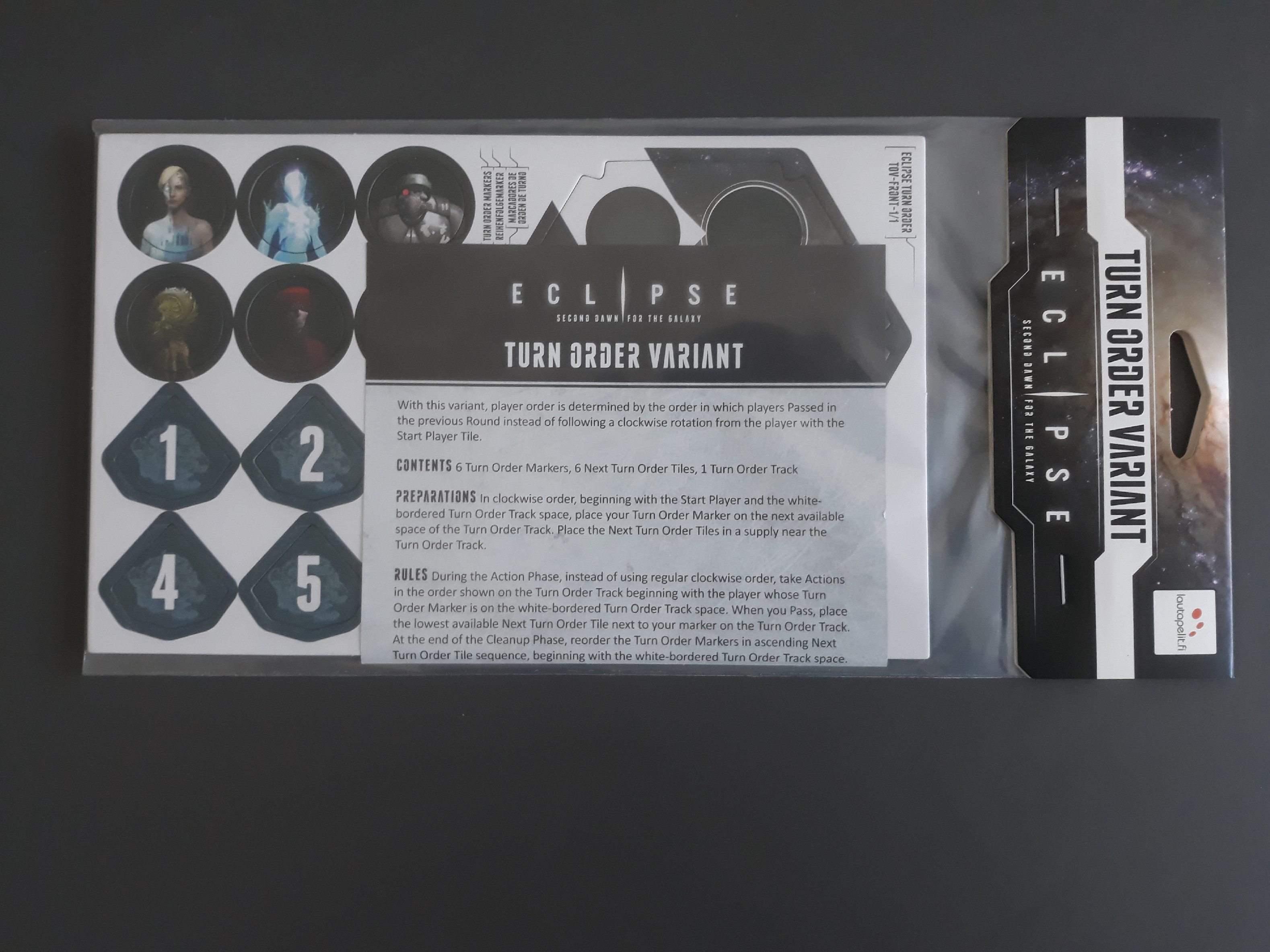 Lautapelit.fi Eclipse: Second Dawn - Turn order variant Obrázek