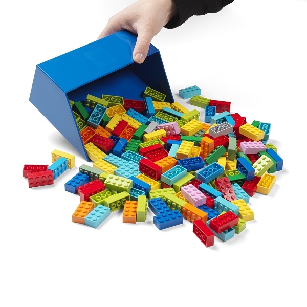 LEGO Storage LEGO naběrač na kostičky - set 2 ks Barva: Modrá Obrázek