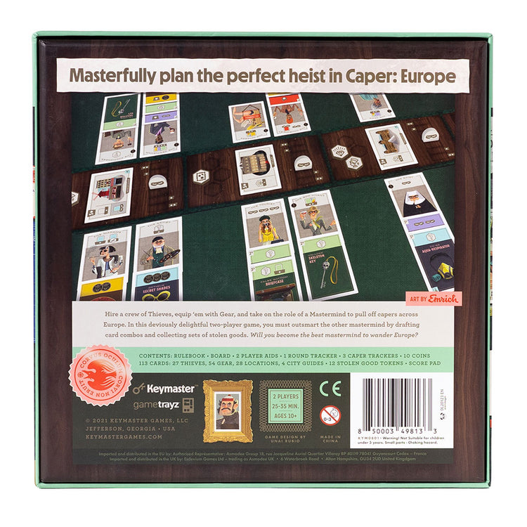 Keymaster Games Caper: Europe - EN Obrázek