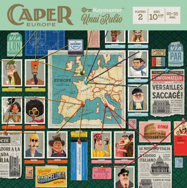 Keymaster Games Caper: Europe - EN