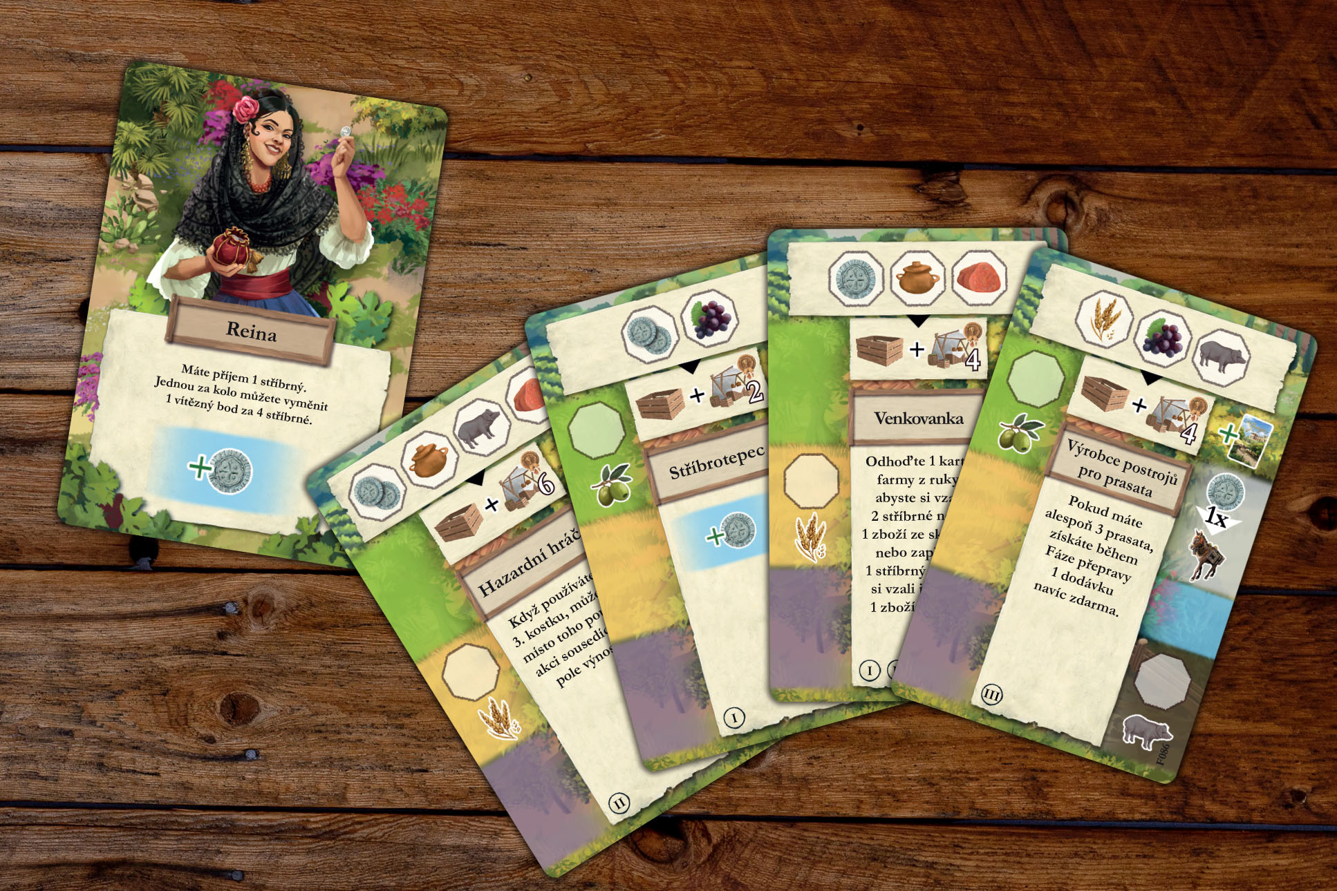 TLAMA games La Granja: Deluxe Master Set CZ Obrázek