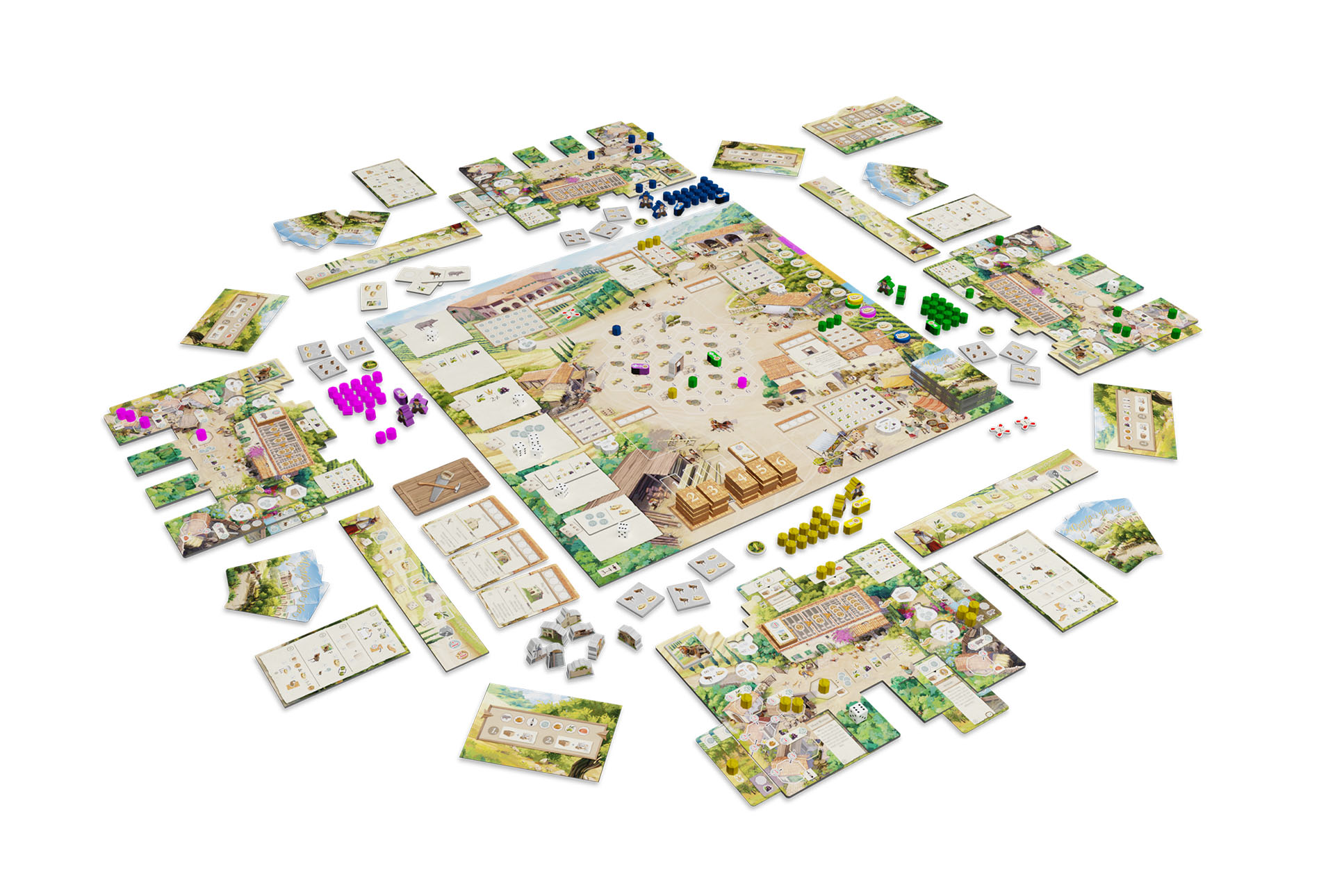 TLAMA games La Granja: Deluxe Master Set CZ Obrázek
