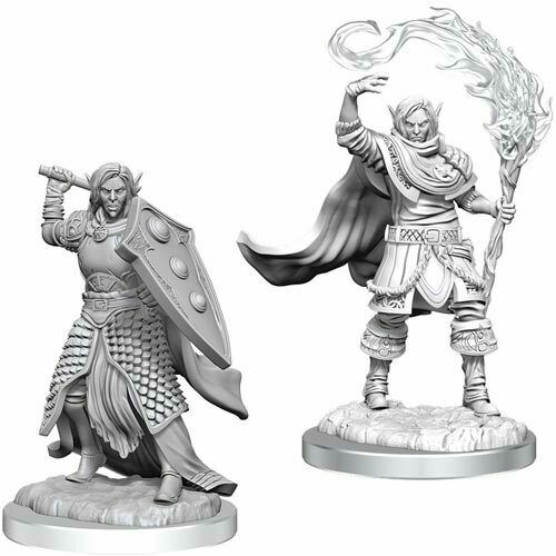 WizKids D&D Nolzur's Marvelous Miniatures - Elf Cleric Male