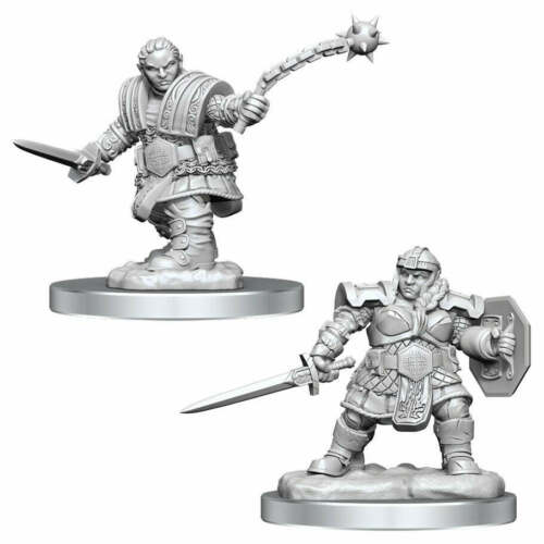 WizKids D&D Nolzur's Marvelous Miniatures - Dwarf Fighter Female