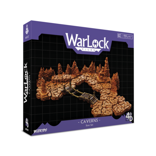 WizKids WarLock Tiles: Accessory - Caverns