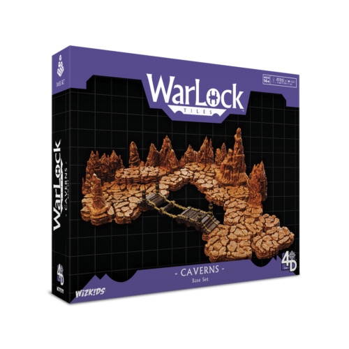 Levně WizKids WarLock Tiles: Accessory - Caverns