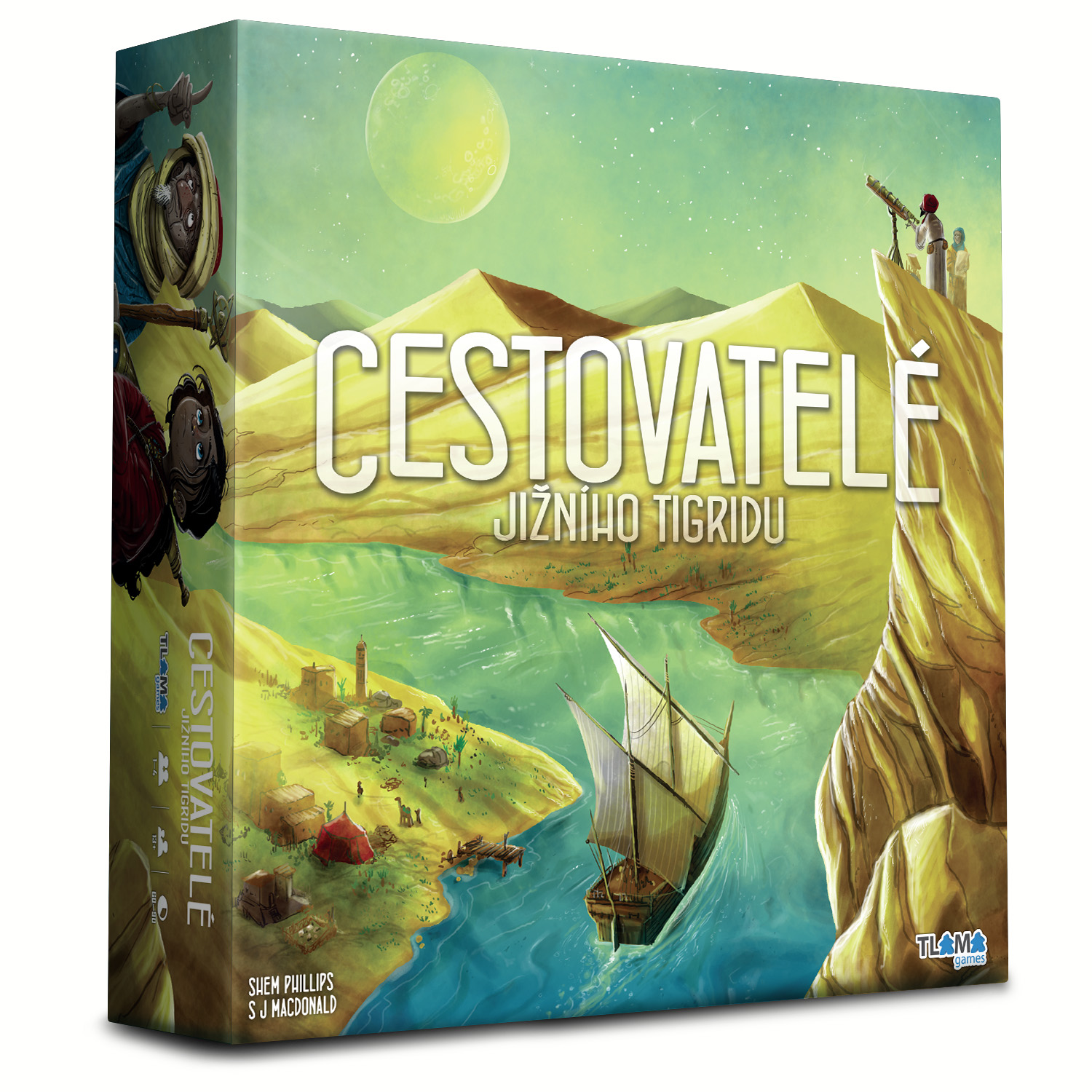 TLAMA games Cestovatelé Jižního Tigridu + promo balíček (Wayfarers of the South Tigris CZ)