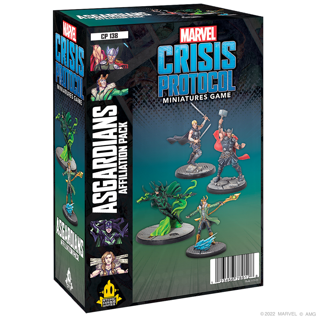 Levně Atomic Mass Games Marvel Crisis Protocol - Asgardians Affiliation Pack