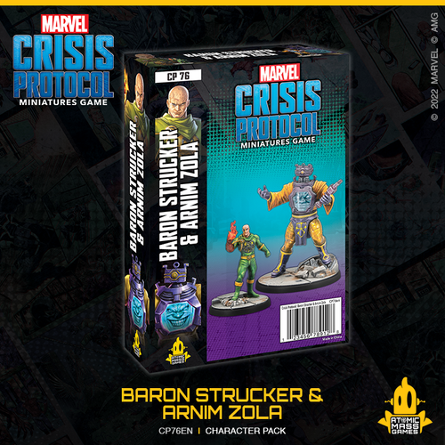 Levně Atomic Mass Games Marvel Crisis Protocol Baron Von Strucker & Arnim Zola