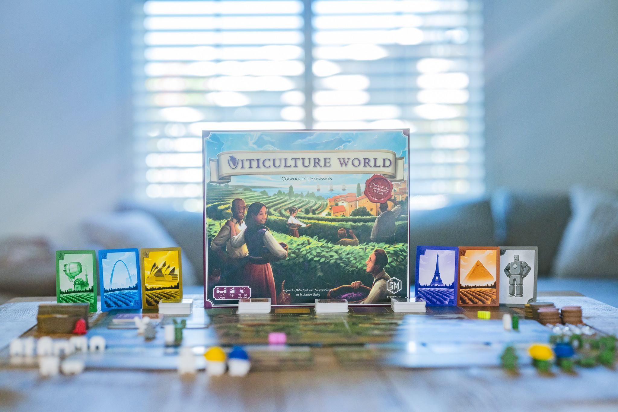 Stonemaier Games Viticulture - Cooperative Expansion Obrázek
