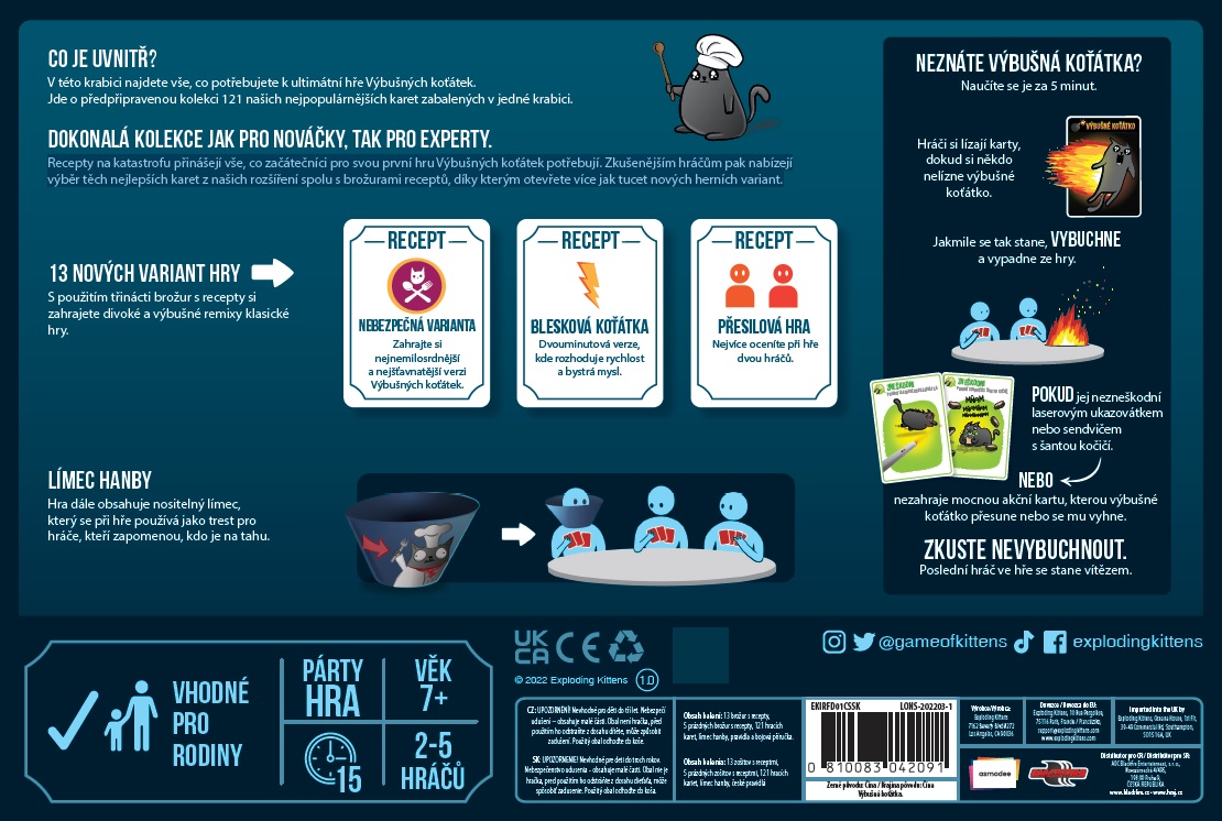 Blackfire CZ Výbušná koťátka: Recepty na katastrofu Obrázek