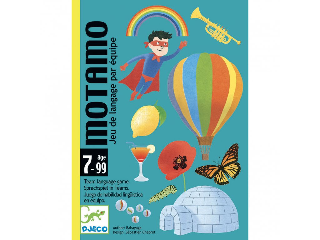 Djeco Motamo - hra jedním slovem