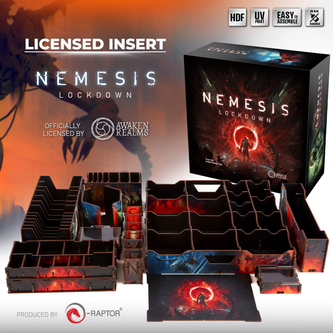 Levně Poland Games Nemesis Lockdown Core Box UV Print insert (92405)