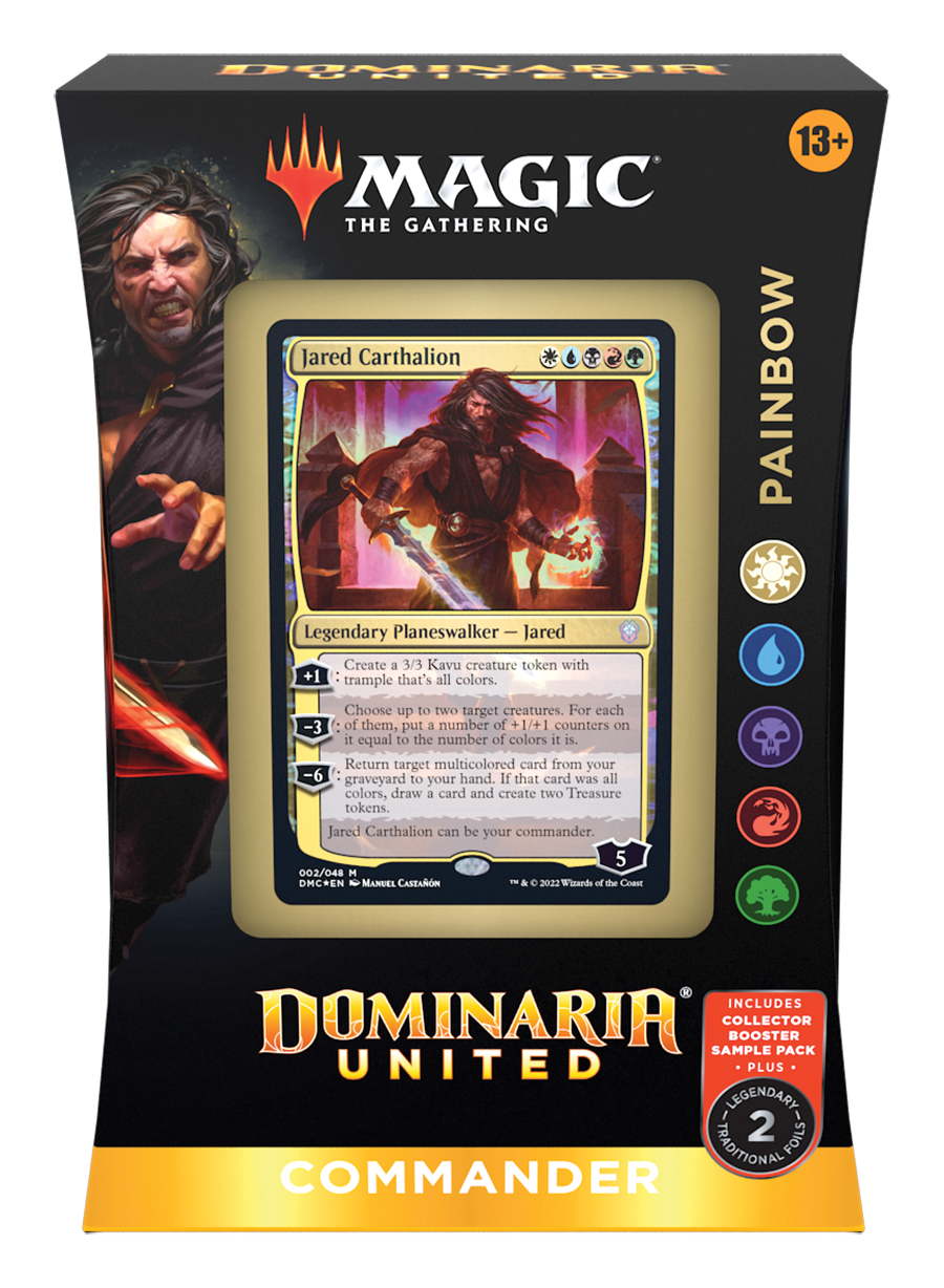 Wizards of the Coast Magic The Gathering - Dominaria United Commander Deck Varianta: Painbow