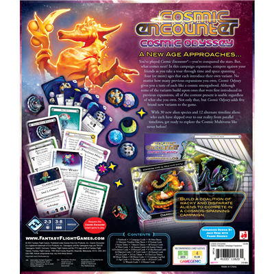 Fantasy Flight Games Cosmic Encounter Cosmic Odyssey Obrázek