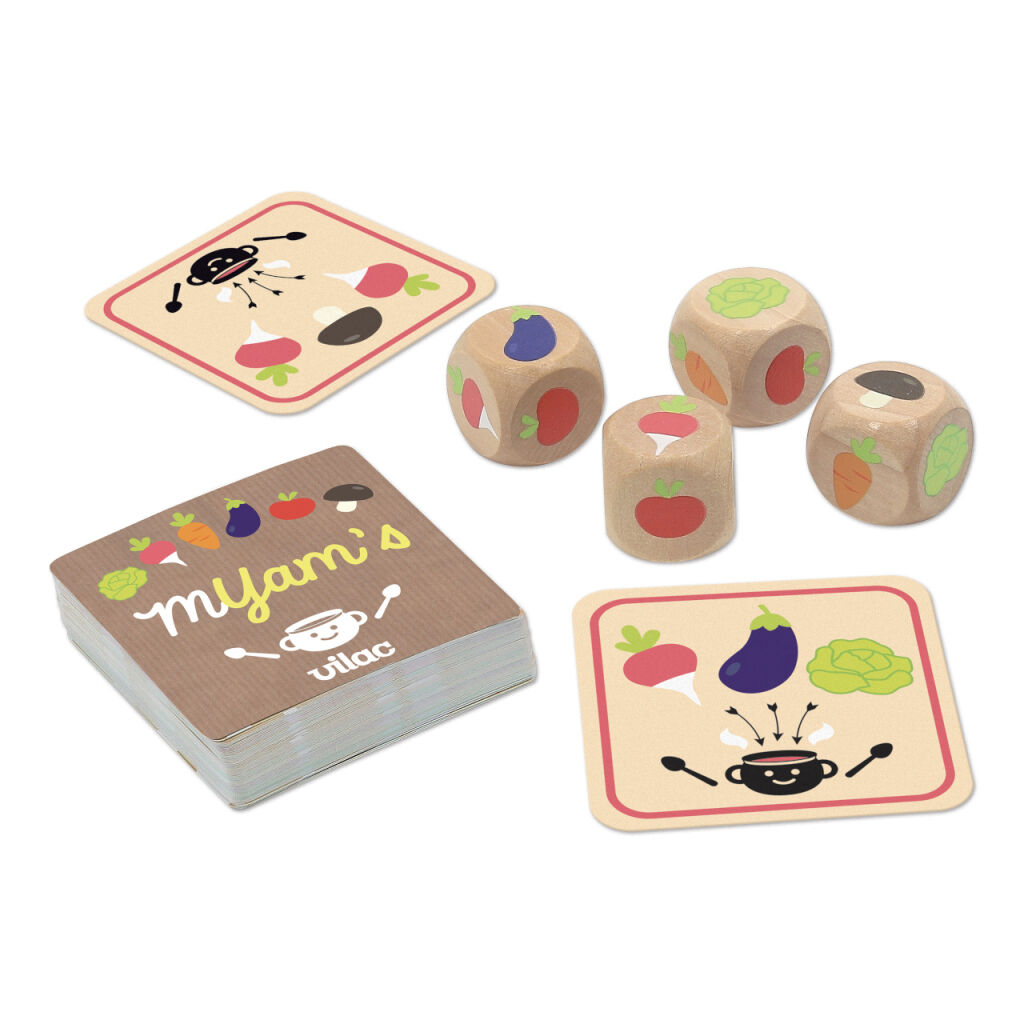 Vilac Hra s kostkami Den sklizně Obrázek