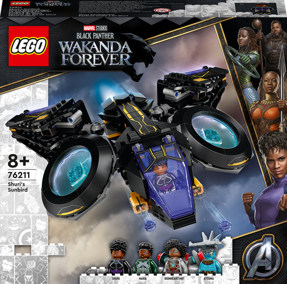 LEGO® Marvel Shuriin tryskáč Sunbird 76211 Obrázek