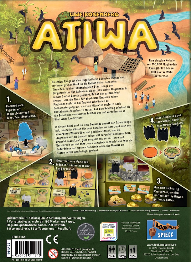 Lookout Games Atiwa - DE Obrázek