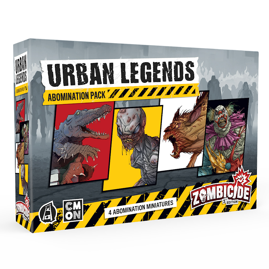 Levně CMON Global Limited Zombicide 2. Edition – Urban Legends - DE/EN/ES/FR/IT/PL/PT