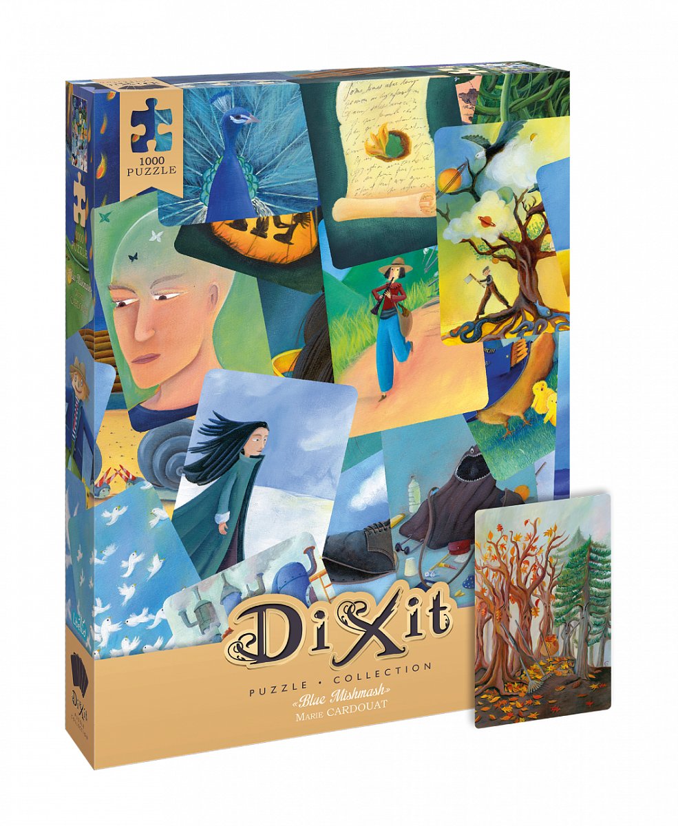 Libellud Dixit puzzle 1000 - Blue MishMash (Dixit puzzle 1000 - Modrý mišmaš)