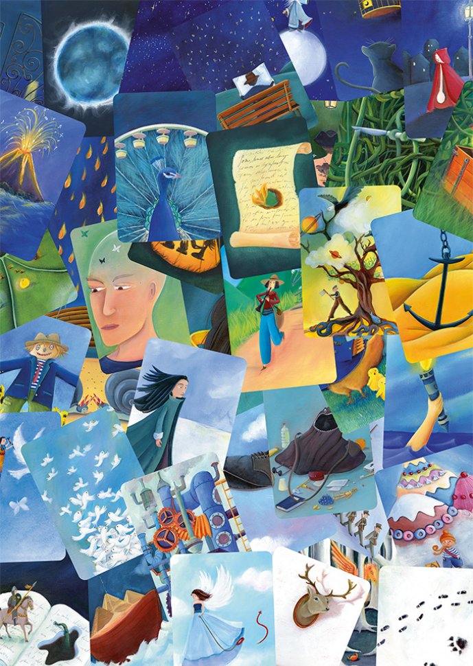 Libellud Dixit puzzle 1000 - Blue MishMash Obrázek