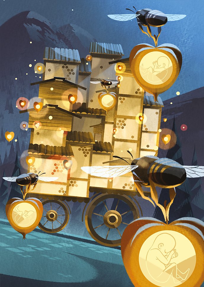 Libellud Dixit puzzle 1000 - Deliveries Obrázek