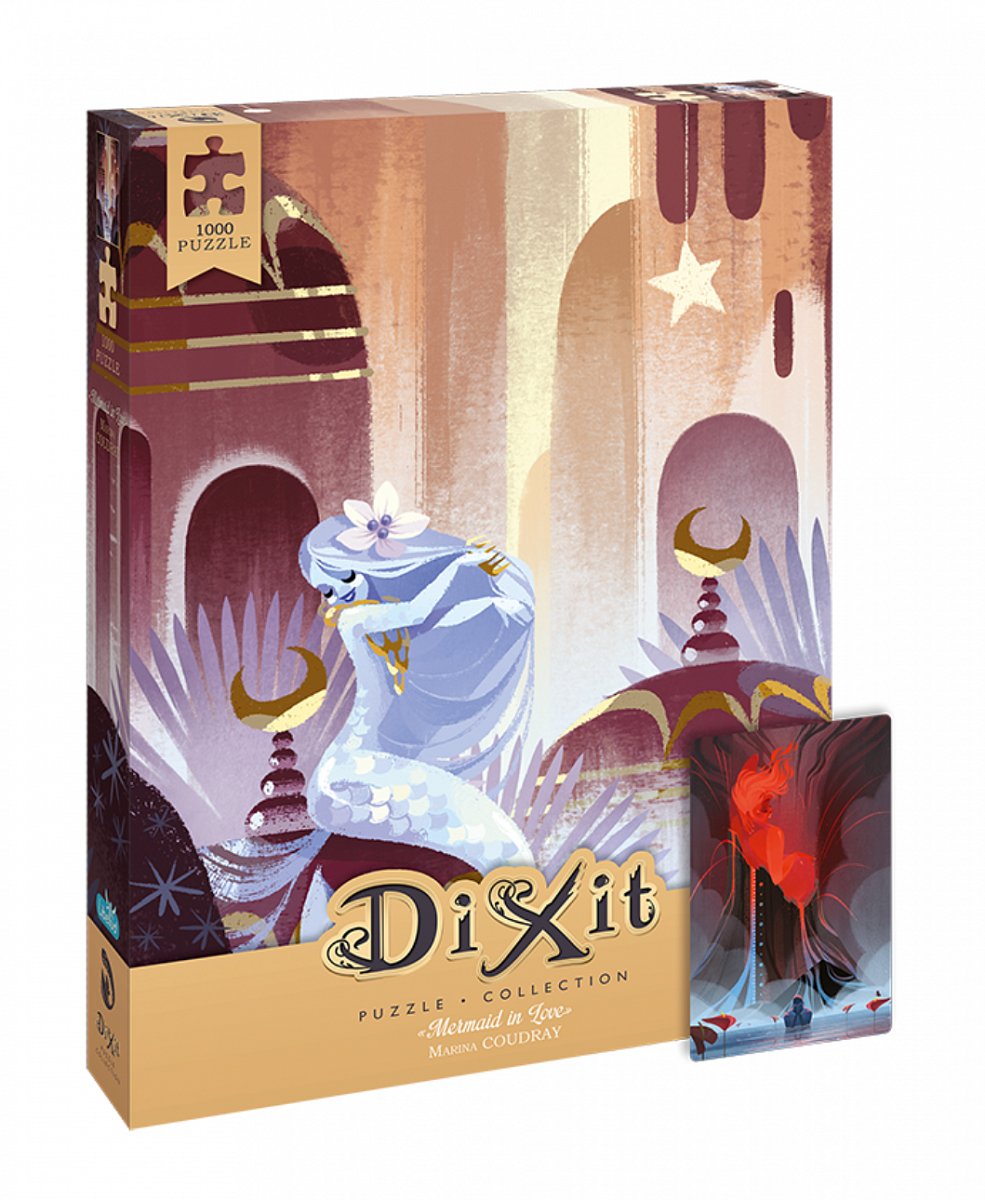 Libellud Dixit puzzle 1000 - Mermaid in Love (Dixit puzzle 1000 - Zamilovaná mořská panna)