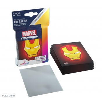 Gamegenic Marvel Champions Art Sleeves - Characters (50+1 Sleeves) - Obaly na Karty Barva: Iron-Man