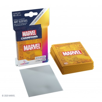 Gamegenic Marvel Champions Art Sleeves (50+1 Sleeves) - Obaly na Karty Barva: Oranžová