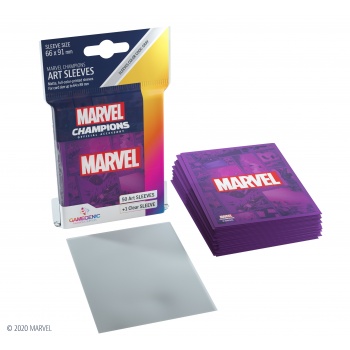 Gamegenic Marvel Champions Art Sleeves (50+1 Sleeves) - Obaly na Karty Barva: Fialová