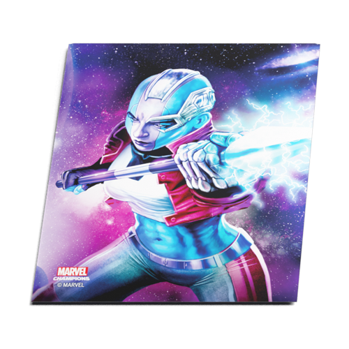 Gamegenic Marvel Champions Fine Art Sleeves (50+1 Sleeves) - Guardians of the Galaxy - Obaly na Karty Barva: Nebula